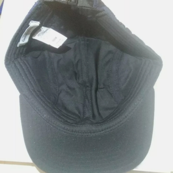 Goodfellow Quilted Hat Cap Baseball Adjustable Navy Blue Winter New With Tag - Picture 12 of 12